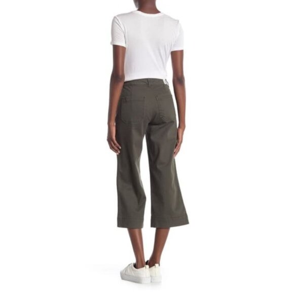 SUPPLIES BY UNION BAY Kylee Twill Cropped Wide Leg - Picture 2 of 8